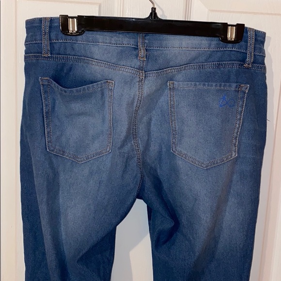 Blue Stretchy Skinny Jeans size 15 - Picture 5 of 5